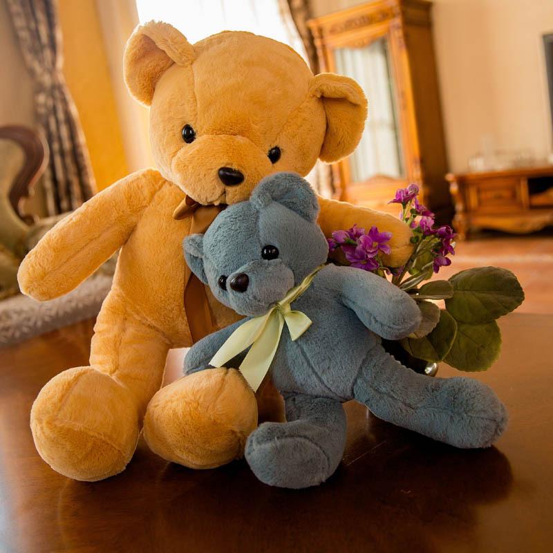 Ten-color Teddy Bear Doll Soft Cute Plush Toy Doll Children's Plush Toy Soothes the Bear