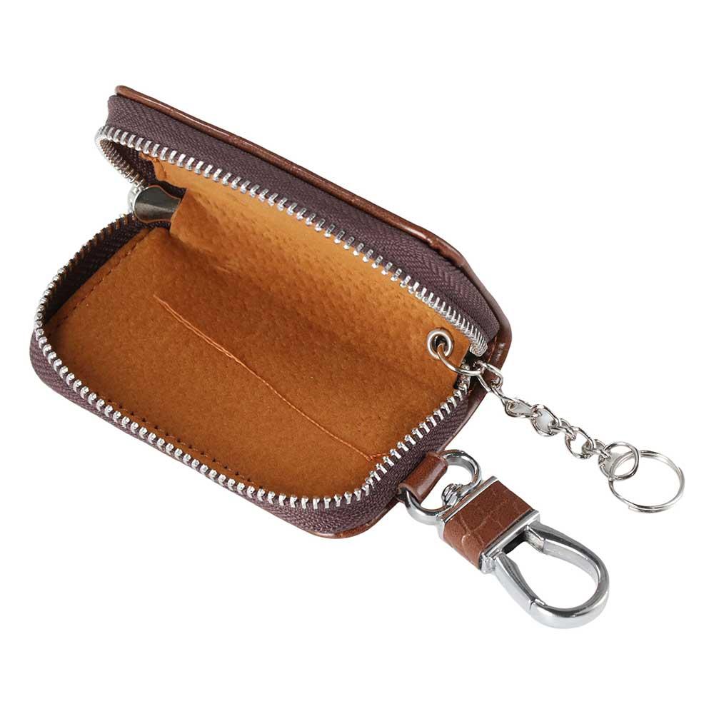 Men With Keyring Crocodile pattern Key Bag Case Zipper Key Case Bag Car Key Case Car Key Wallets