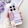 Soft Liquid Silicone Back Cover For Honor Magic 7 Pro Magic6 Lite Magic 5Lite Phone Case Marble Gothic Style Cartoon Clear Coque