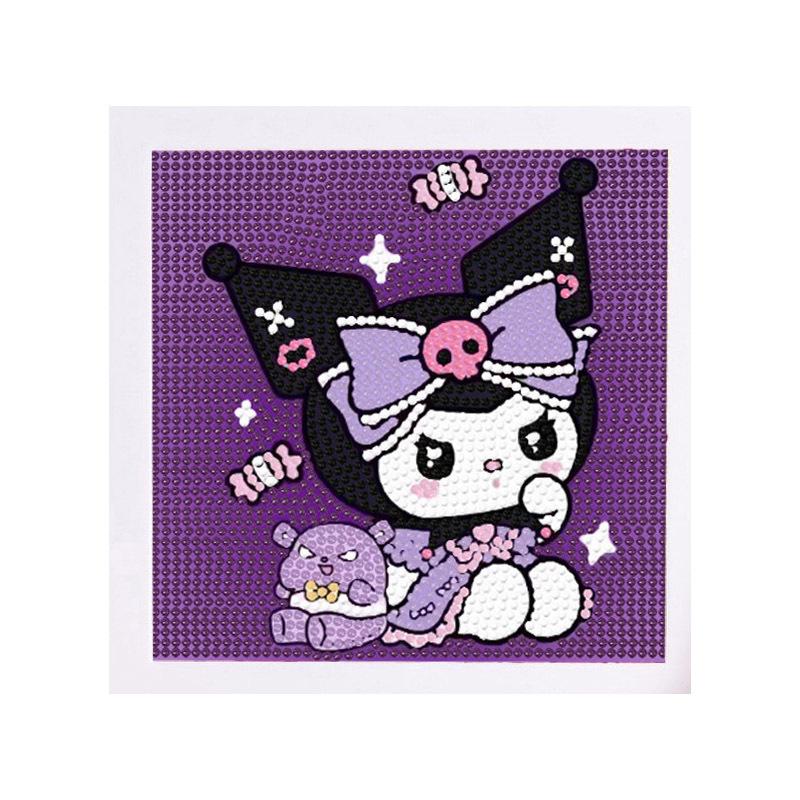 Sanrio Children's Diamond Painting with Frame Stickers - DIY Handmade Gift Set