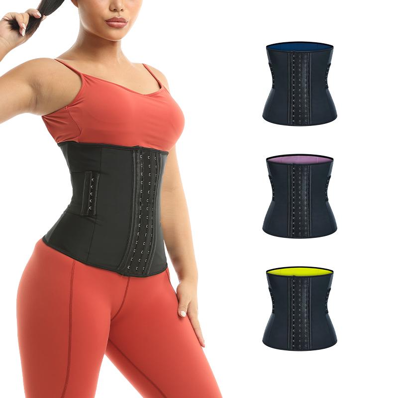 Women & Men Adjustable Sweat Body Shaper Sauna Waist Trainer Tummy Wrap Waist Trainer Trimmers