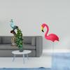 Peacock Flamingo Statue Animal Sculpture Collection Elegant Tabletop Ornament for Bedroom Office