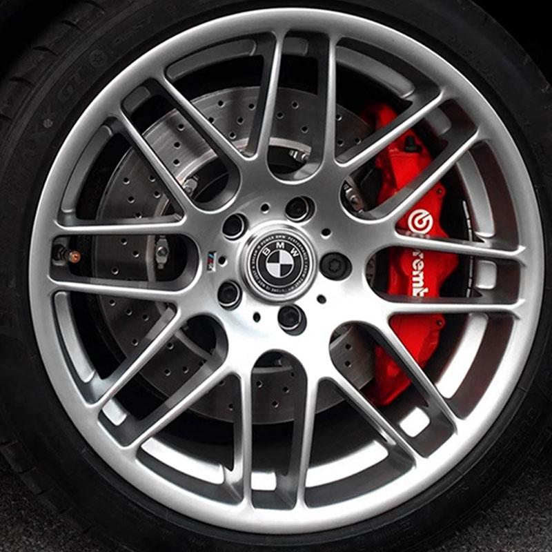 4Pcs 56mm 68mmCar Logo Wheel Center Hub Cap Cover Accessories For BMW iX1 i7 F07 F48 F39 F34 F40 F45 F46 G30 G20 G32 E70 E71 E66