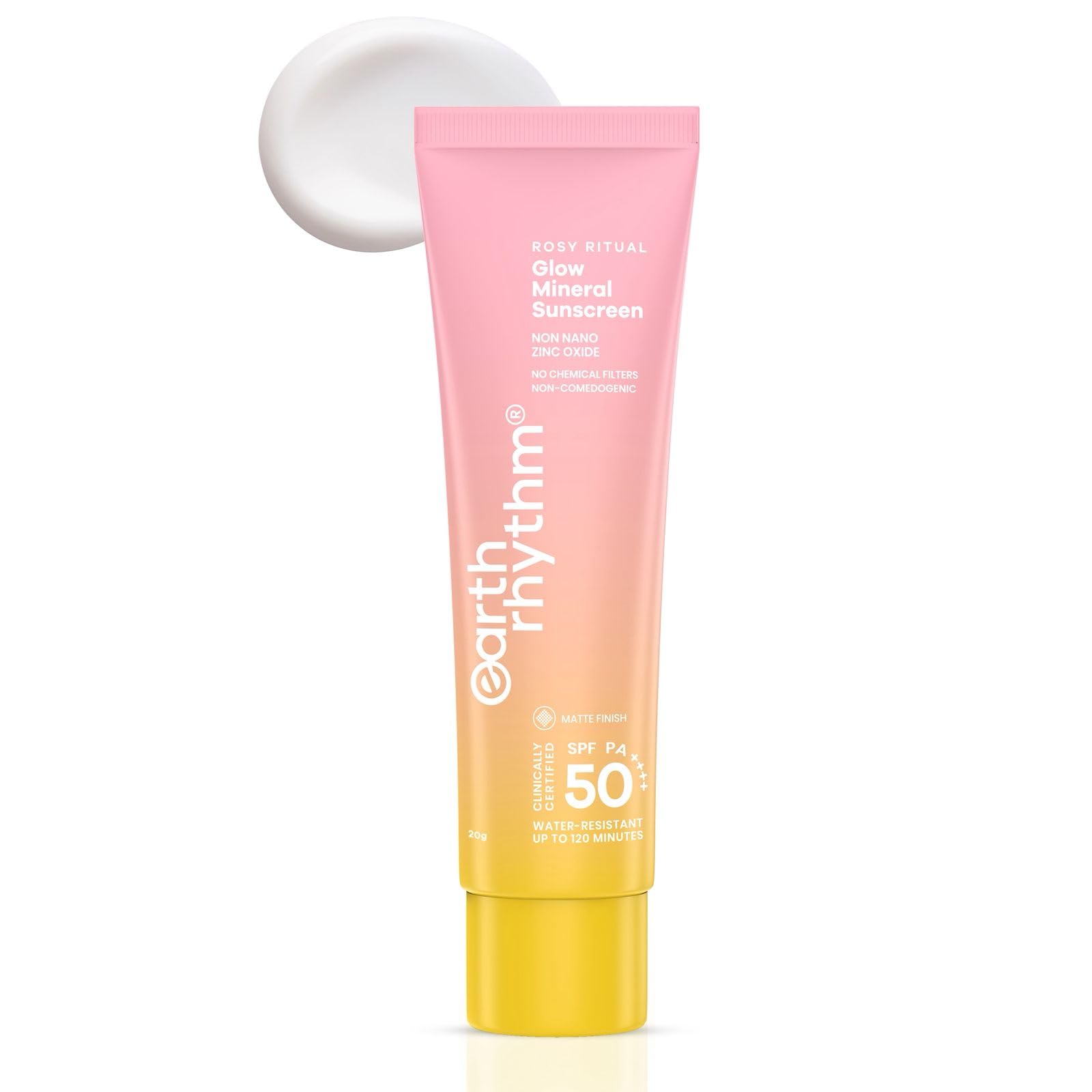 

Earth Rhythm Matte Mineral Sunscreen - 15gm