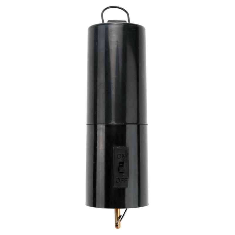 Battery Powered Wind Spinner Black Rotate Motor For Hanging Wind Chime Ornament 2Pcs