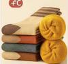 Winter Plush Thick Middle Tube Socks For Warmth, Children's 5-pair Set