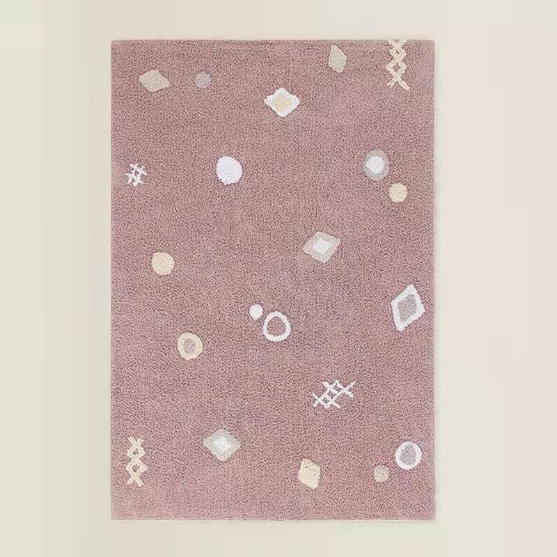 Dirt-Resistant Cartoon Rug: Non-Slip, Easy-Care, Large Area Carpet for Living Room & Bedroom