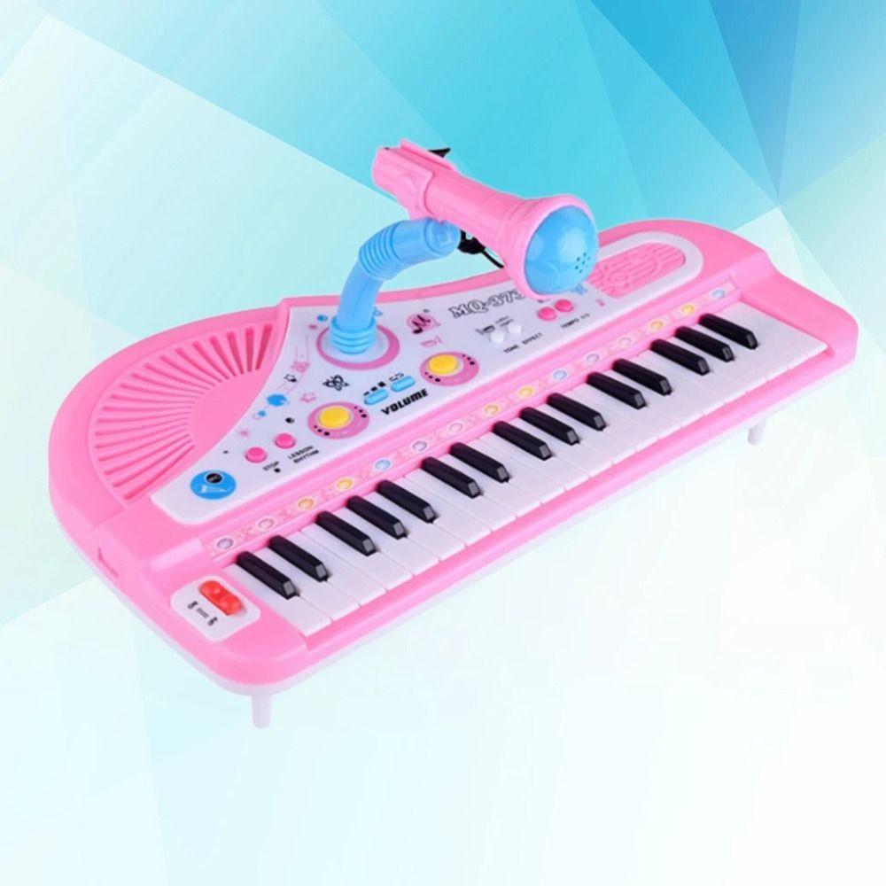 Education Children's Piano Toys with Microphone Children's Toy Keyboard  For Boy Girl Gifts