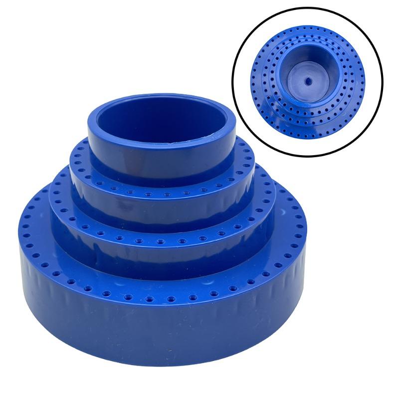 1Pc Professional Rotating Round Shape Drill Bit Storage Case 360°Rotating Box Grinding Tool Tip Stand Organizer Jewelry DIY Tool.