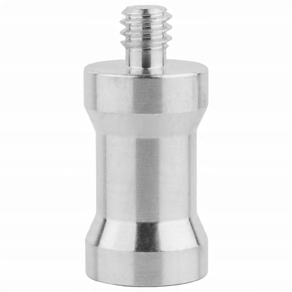 Adapter sleeve tripod reduction 1/4" to 1/4" aluminum for 32 mm tripod