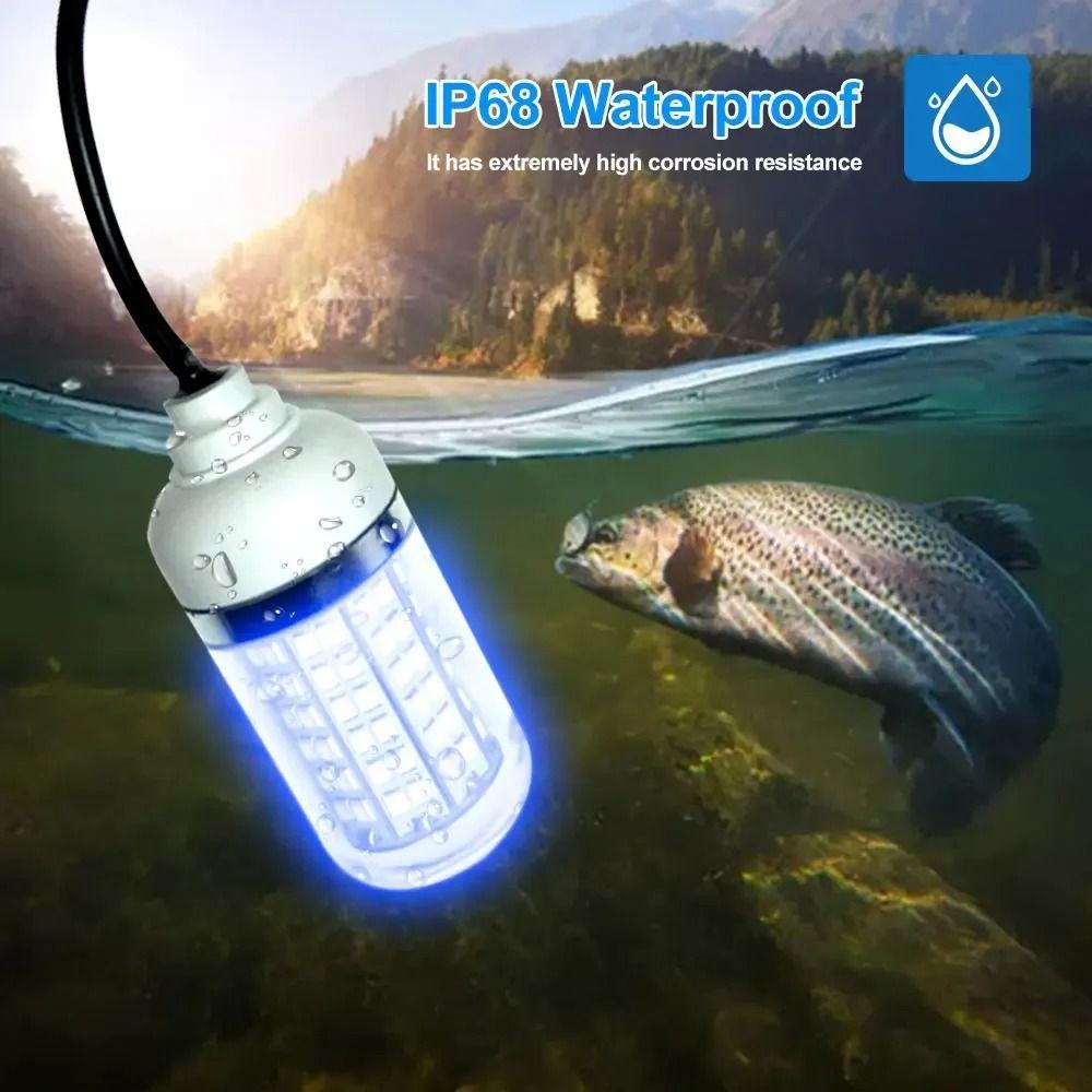 Underwater Fishing Trap Light 108 Leds Fishing Light Fish Finder Lamp  Fishing Accessories