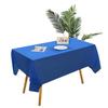 Disposable Tablecloth PE Material Thick Rectangular Table Cloth Easy To Use Solid
