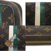 Used 12564 Zippy Organizer M60035 7940 Bellboy Green Zip Around Monogram Groom Veil Men's from Japan AUTHENTIC