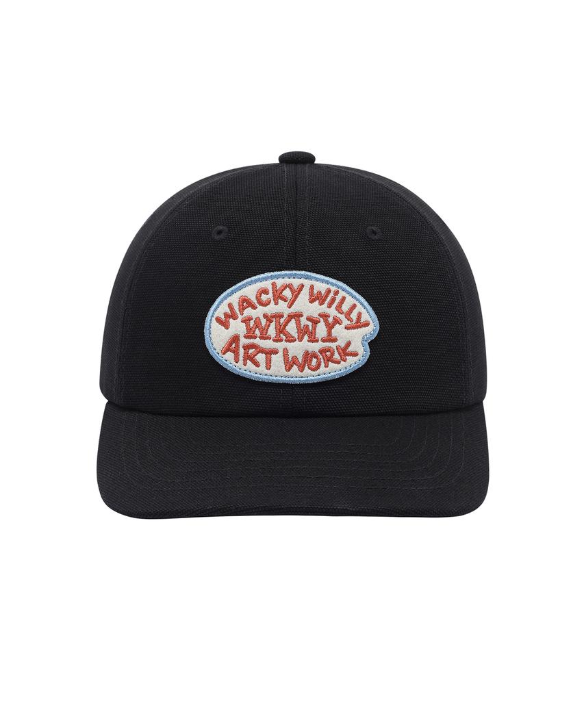 WACKY WILLY Typographic Embroidery Wappen Cap (3 Colors)