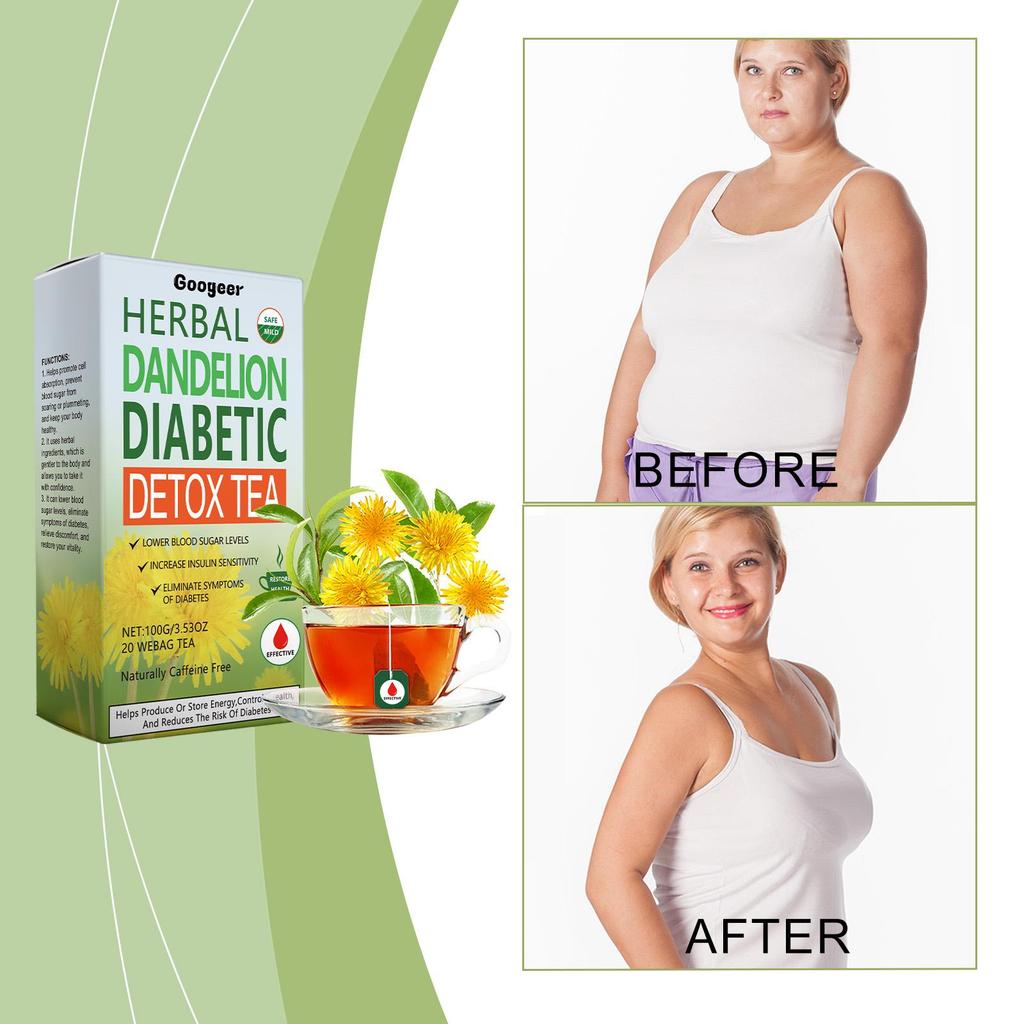 Herbal Detox & Balancing Tea Bags, Premium Herbal Blend for Overall Wellness