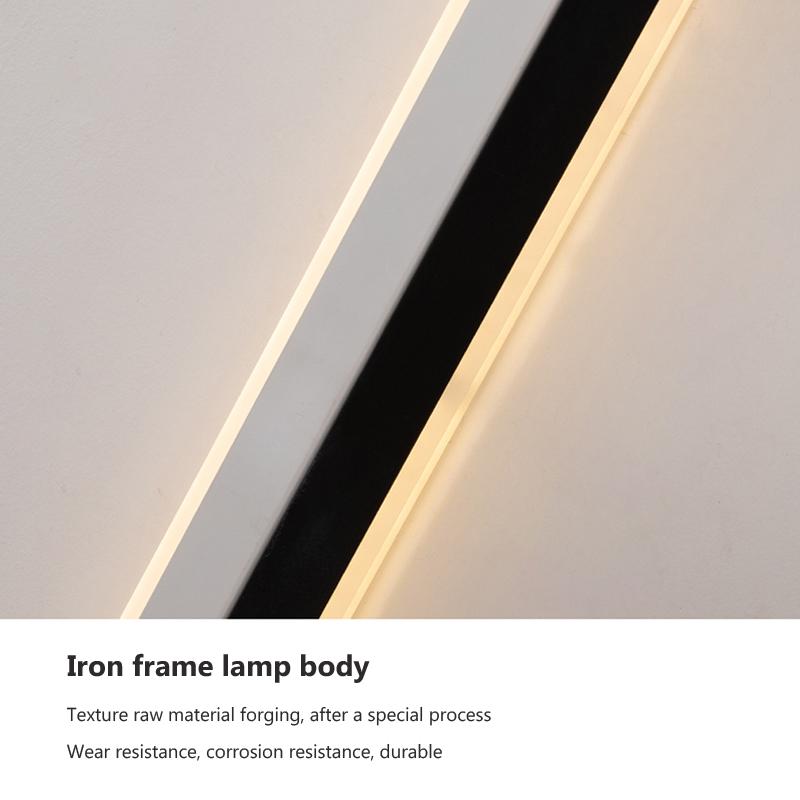 Modern LED Wall Lamps For Living Dining Room Bedroom Bedside Background Home Decorate Lighting Fixtures Wall Sconce Luster