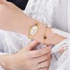 Niche Popular Retro Style Oval Luxury Diamond-Encrusted Women'S Watch Small Temperament Does Not Fade Quartz Watch