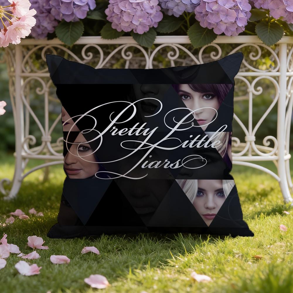 Neue P-Pretty Little L-Liars Kissenhülle für Zuhause & Auto, Doppelszenen-Kissenbezug: Wendbar für höchsten Tragekomfort