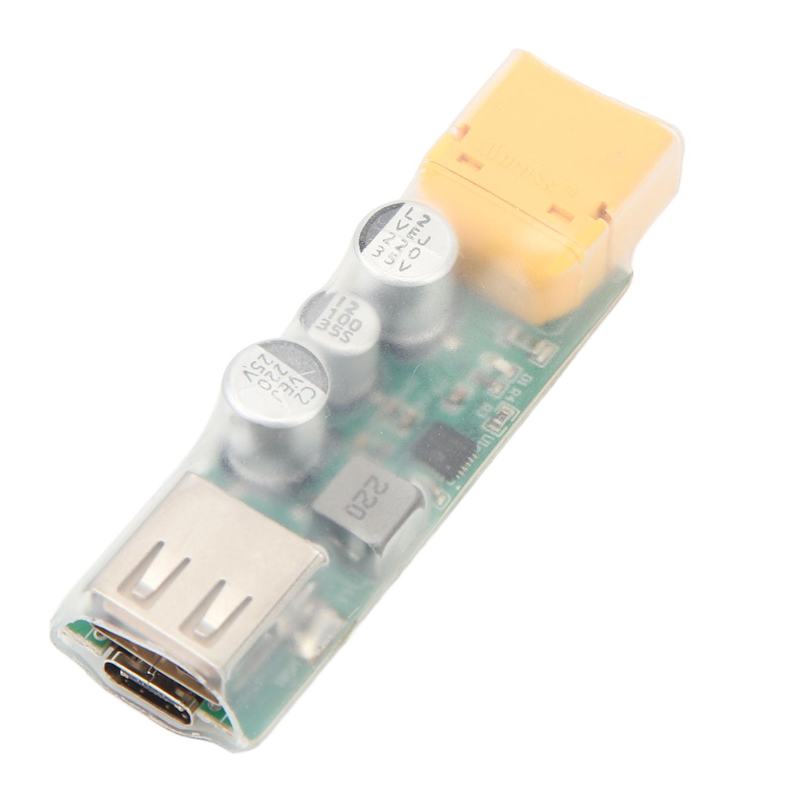 

Конвертер XT60 в USB для швидкої зарядки Підтримка 3SАдаптер для швидкої зарядки LiPo акумулятора 6S для RC гонок