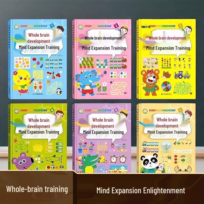 Children s Brain Development: 6-Volume Educational Series for Early Learning and Brain Games