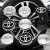 TRR24PCS 57mm 62mm Wheel Hub Center Cap Logo Emblem Fit Corolla Camry Yaris CHR RAV4 Avalon Rim Exterior Accessories