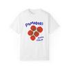 Pomodori Tee Tomato Pattern Shirt Italian Summer Shirt Classical RoUnisex Style Italian Upperwear Contemporary European Summer Tops