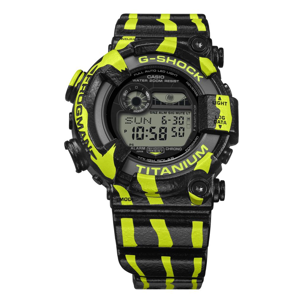 Casio Men's Resin 200M Water Resistant Shock Resistant Alarm Quartz Watch GW-8200TPF-1