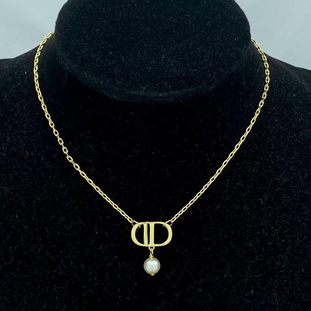 2025 Strass-CD-Halskette: Eleganter High-End Schmuck für Damen