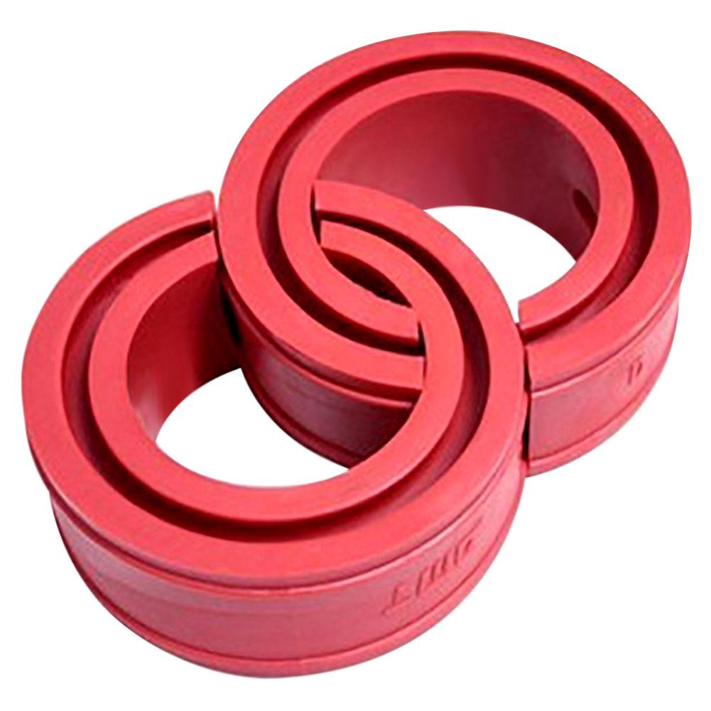 2PC Red Color Car Shock Absorber Spring Bumper Power Auto Buffers A/B/C/D/E/ Type Springs Bumpers Cushion Universal For Most Veh