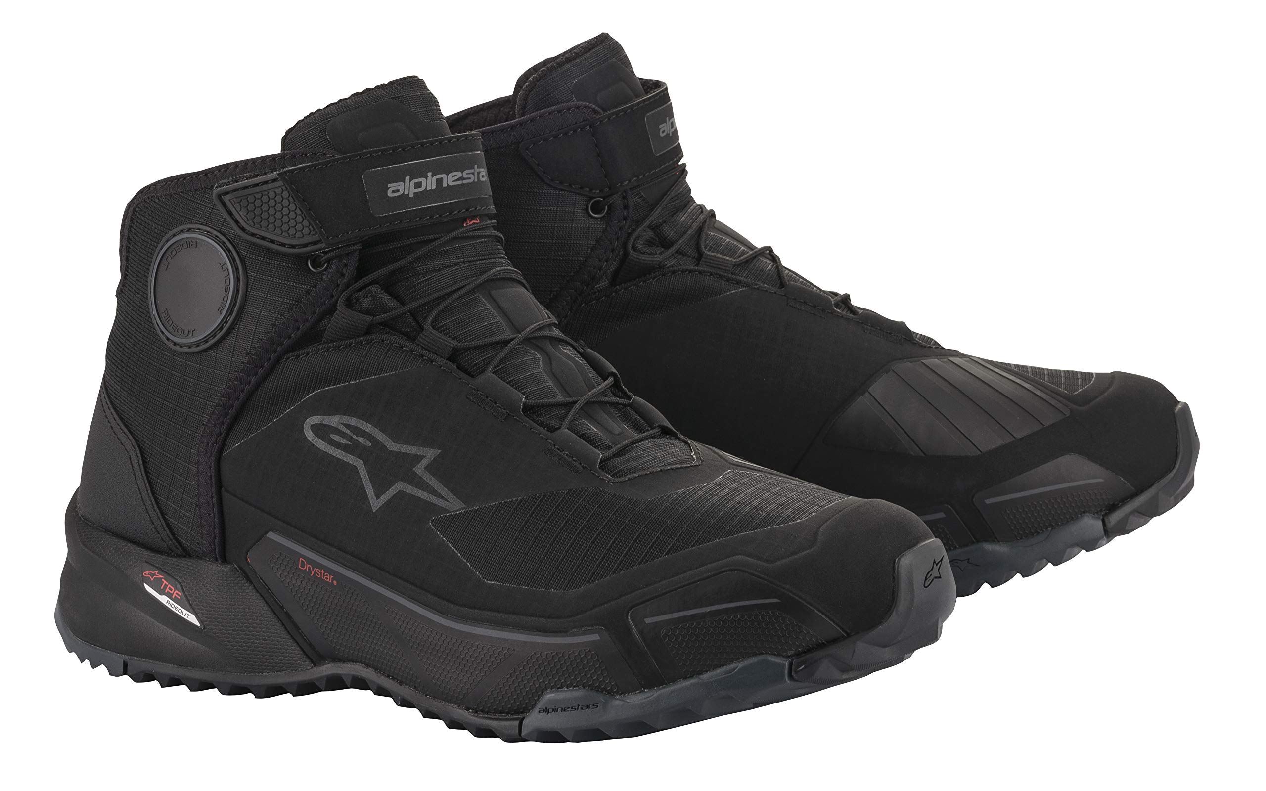 

Alpinestars Motorcycle Shoes BLACK BLACK US DRYSTAR RIDING Shoes 261 1820 10/27.5cm CR-X