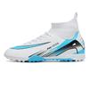 High-Top Football Shoes Tf Broken Nails Artificial Turf Ag Nails Leather Feet Boys And Girls Children And Adolescents Students Training Shoes