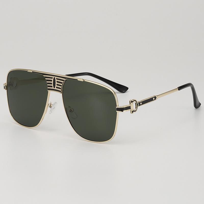 

JYL TS Metal Frame Sunglasses UV Protection Style For Photo Shooting 9879 A-267 сірий колір деві