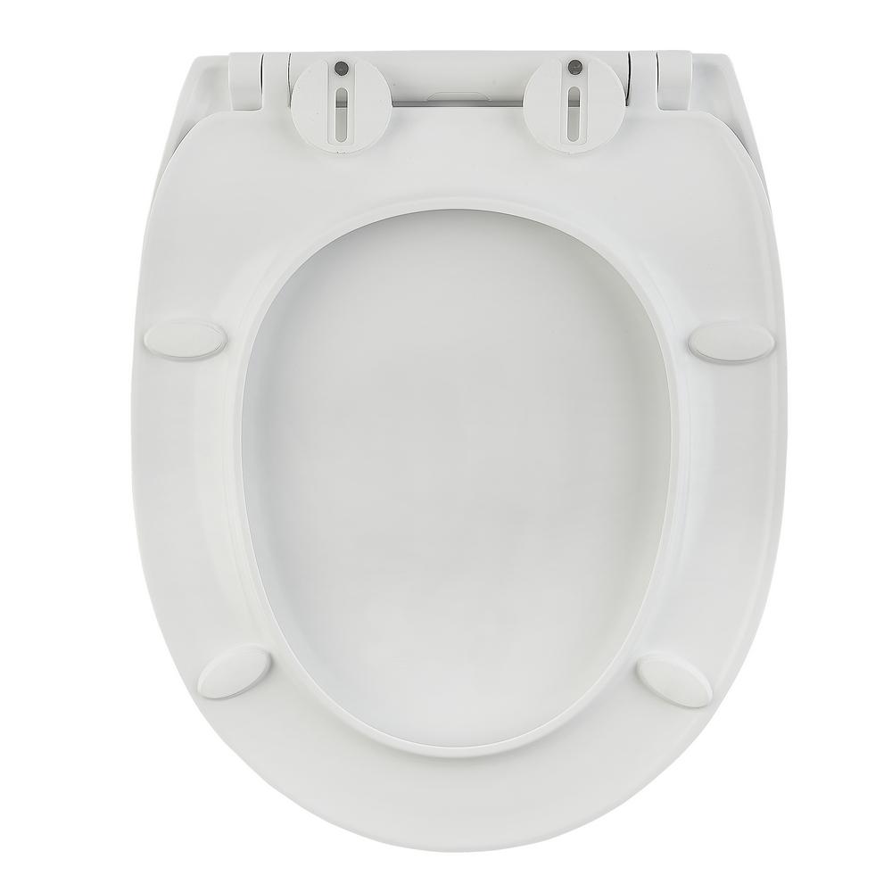 Soft-close, Removable Toilet Seat AWD INTERIOR 1443 Bolero Duroplast White