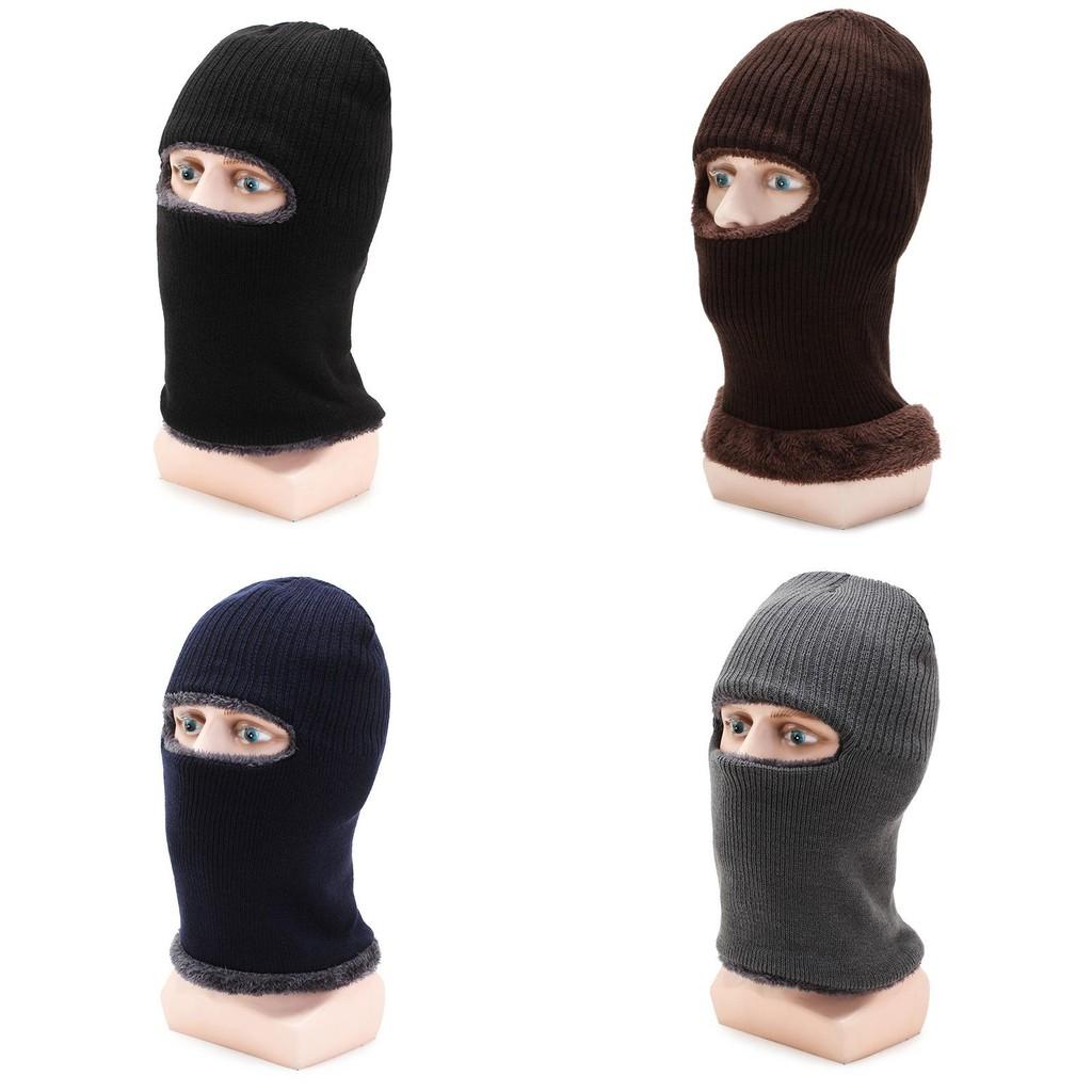 Winter Hat Knitted Protection All Inclusive Cap Hood Mask Gifts Comfortable