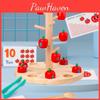 Kids Wooden Fruit Picking Puzzle Toy For Early Education Learning Toy