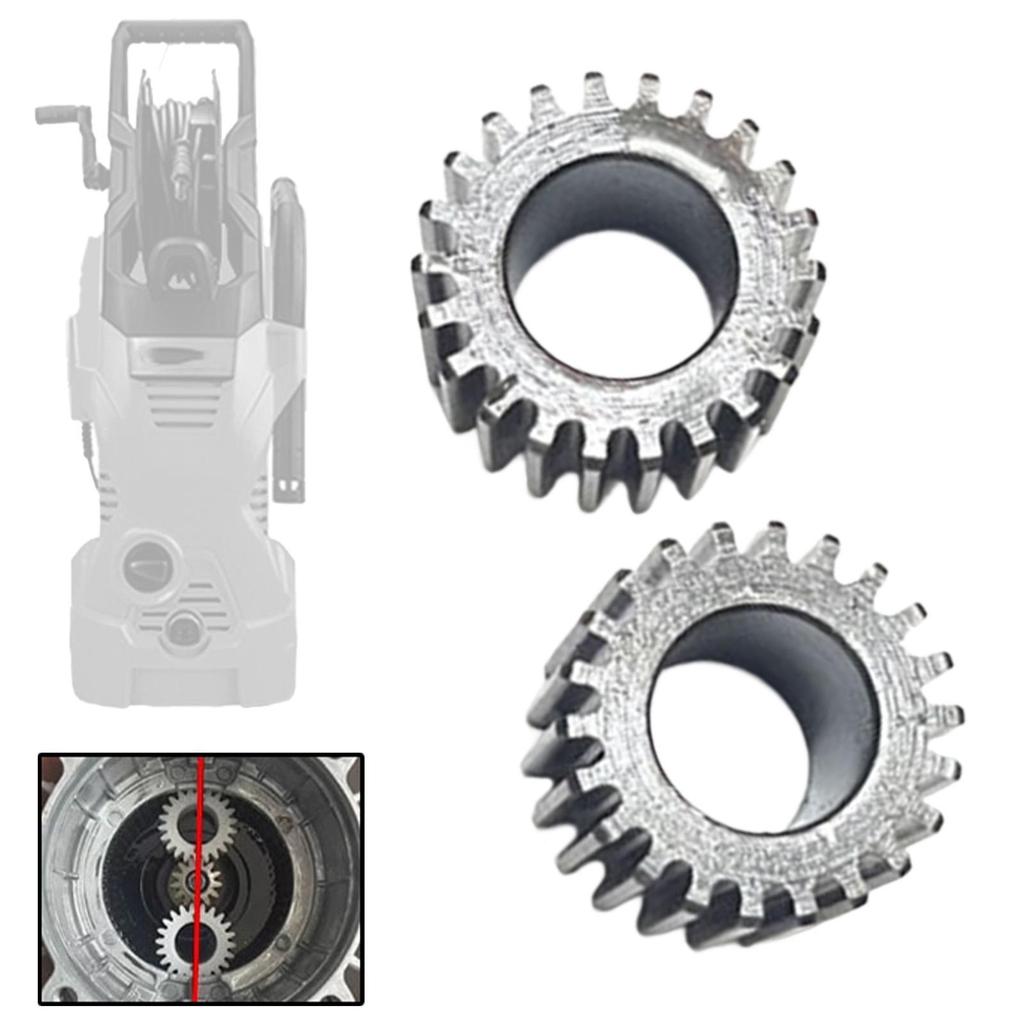2 Pieces Pressure Washer Gears Metal Sturdy Reliable Accessories Spare Parts