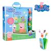 Peppa Pig Pink Piggy Portable Friend Plush Toy Set Peppa Carry-along Doll For Kids