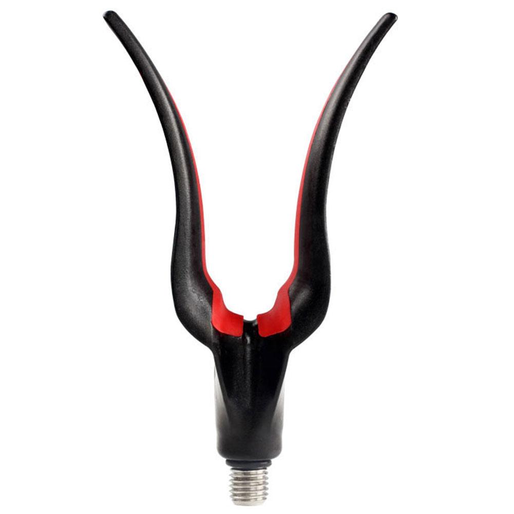 Plastic Gripper Rest M3/8 Thread Fishing Rod Butt Rest Rod Grips Rest for Buzz Bar and Fishing Alarm Fishing AccessoriesPlastic красный