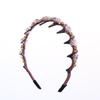 Stylish Rhinestone Hair Hoop Crystal Non Slip with Teeth for Women’s Daily Hair Fashion