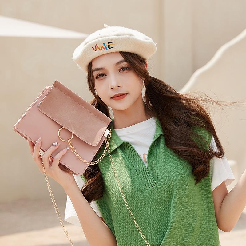 Bag Women's Chain Versatile Fashion Small Square Bag One Shoulder Crossbody Women's Bag