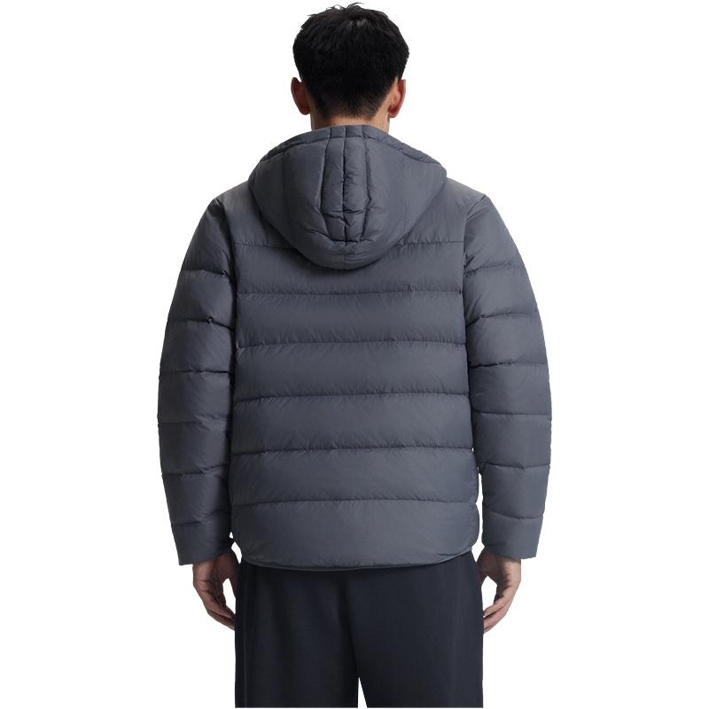 Under Armour Down Jackets Men's Gray Hooded Moderate Other 6011315-025