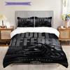 Elegante Biancheria da Letto Personalizzata per la Cultura delle Moto(1 * copripiumino + 2 * federa, senza nucleo) Set biancheria da letto Regalo di Natale per compleanno Morbido e confortevole