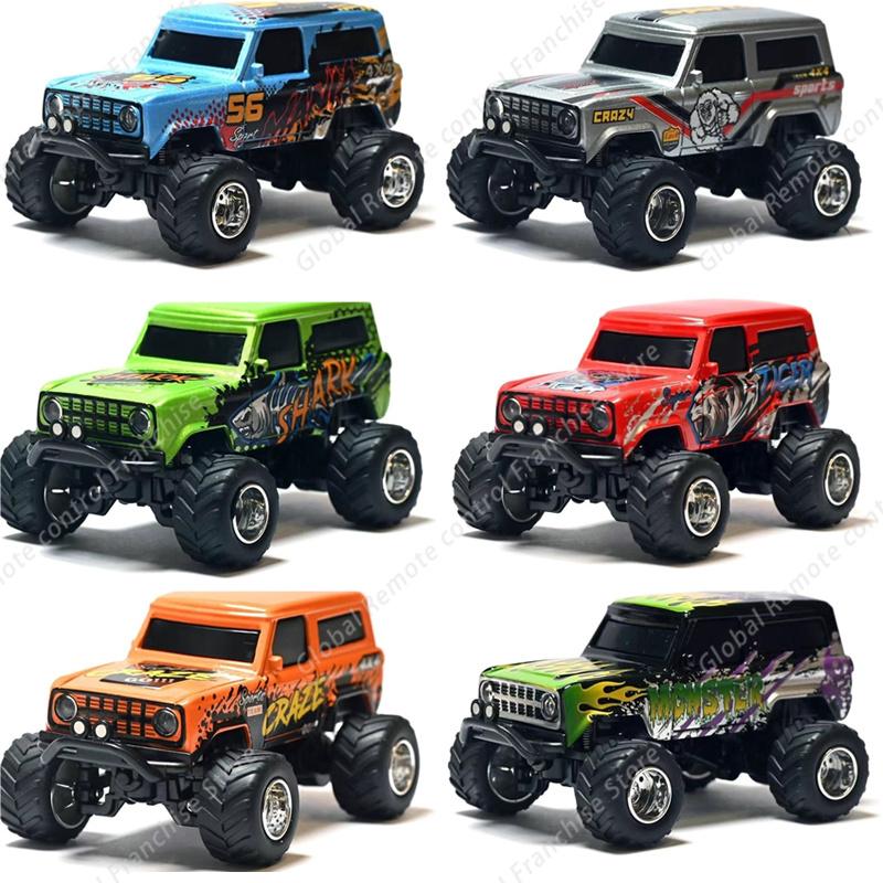 METAL RC Car Mini 1:64 Remote Control Drift Car High-Speed Off-road Climbing Racing Cars Children's Toys Gifts for Kids