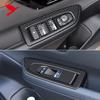 For Subaru Forester 2025 Car Interior Accessories Window Switch Cover Decor Trim Carbon Fiber Style Accessories Black Chrome 4PC