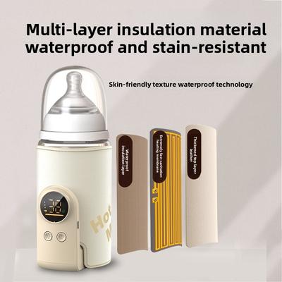 Baby Milk Warmer Baby Nursing Bottle Heater, Portable USB Bottle Warmer for Car, Outdoor Travel Accessories Outdoor Portable