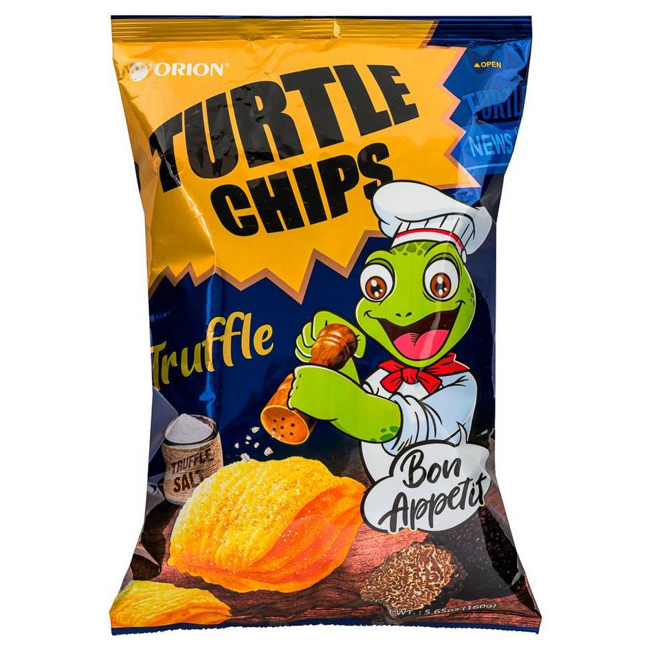 Orion Turtle Chips 3 Types / Choco Chrruos Flavor, Matcha Chocolate Flavor, Truffle Flavor / Korean Snack, Kfood, Authentic Korean Food