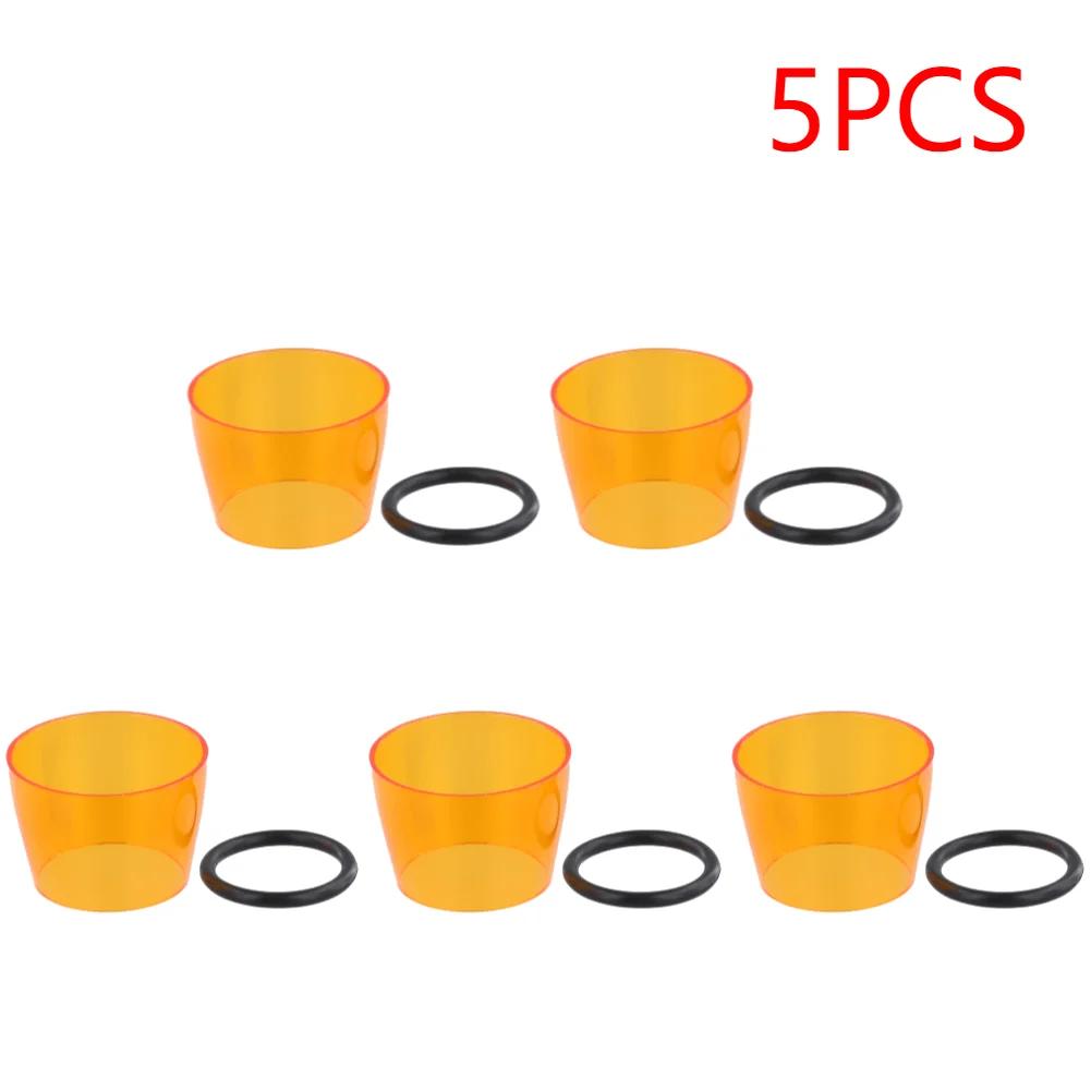 1-5PCS Mosquito Repellent Lampshade Protection Camping Lighting Accessories Orange Color Change Lamp Shade for Goal Zero 32005