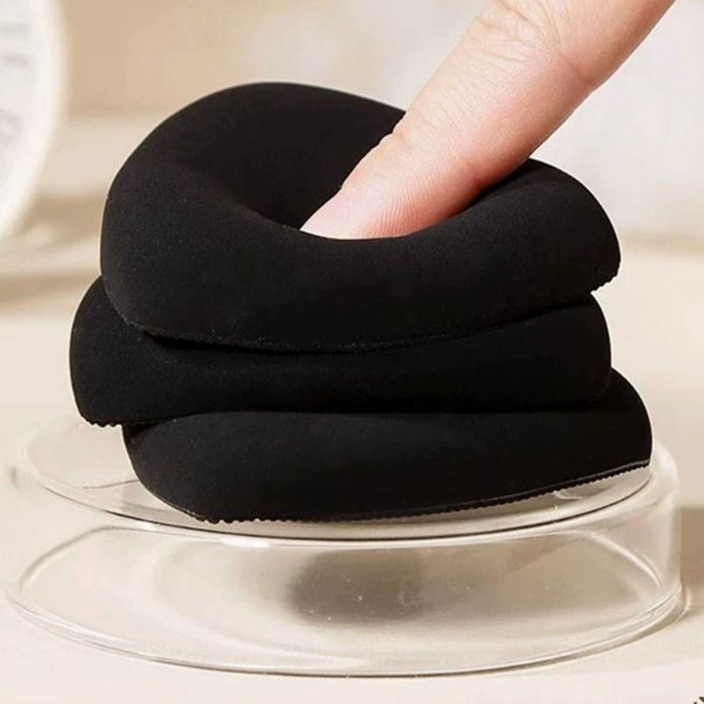 Dry Wet Use Air Cushion Puff Black Soft Concealer Makeup Triangle Powder  Cosmetic Applicator Tools