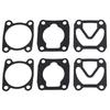 Air Compressor Cylinder Head Base Valve Plate Gaskets Washers 3 In 1 Base Gasket Replacement Set For Oil Air Pump Parts