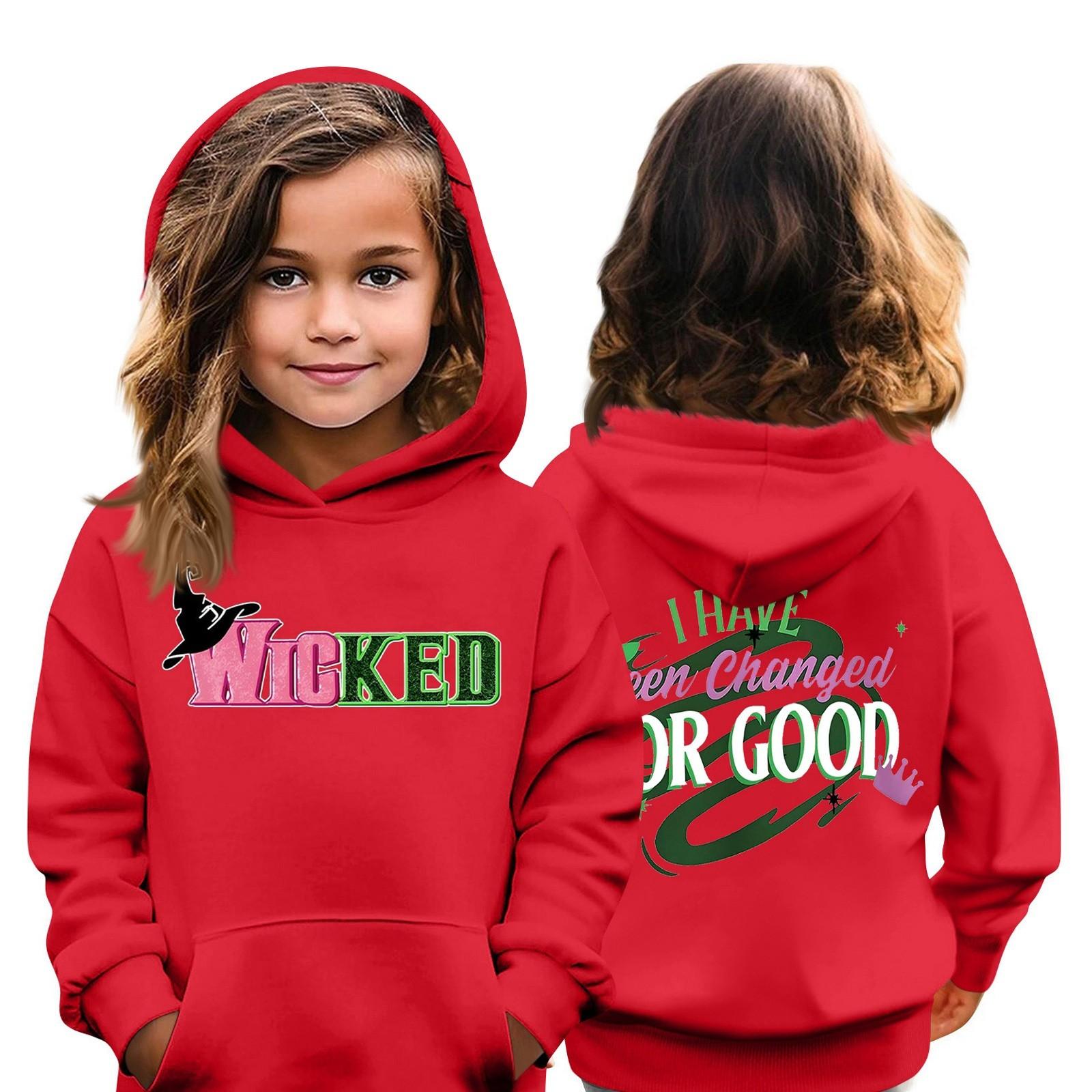 

Детская толстовка с капюшоном для мальчиков и девочек, модная толстовка с длинными рукавами и карманом, 3-14 лет 160